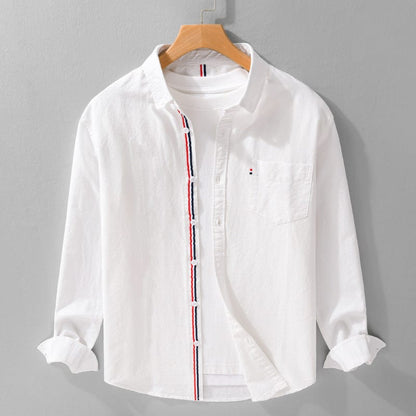 Milo Linen Shirt – Clean Lines with Everyday Ease