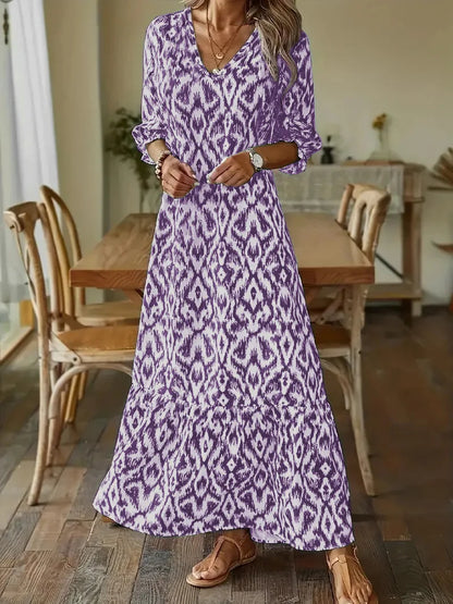 Lila Casual Maxi Dress – Relaxed Comfort Meets Effortless Style