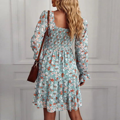 Isla Floral Dress – Breezy Comfort with Floral Accents