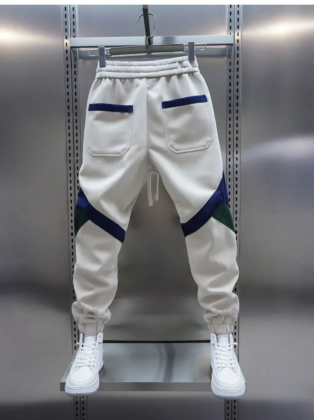 Nico Contrast Trousers – Relaxed Style with a Modern Edge