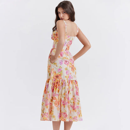 Élise Midi Dress – Timeless Length with Effortless Flow