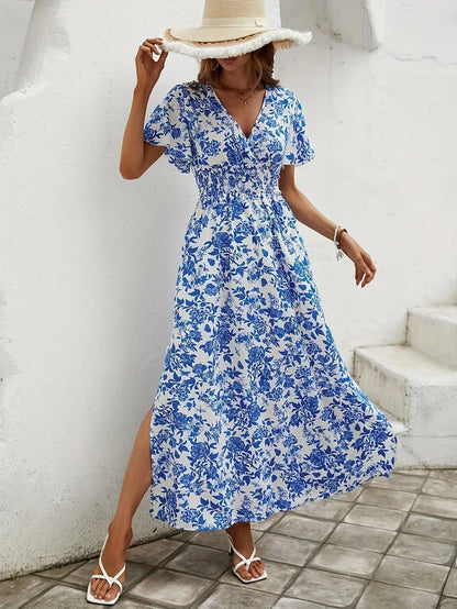 Bianca Boho Floral Dress – Effortless Bohemian Charm in Every Detail
