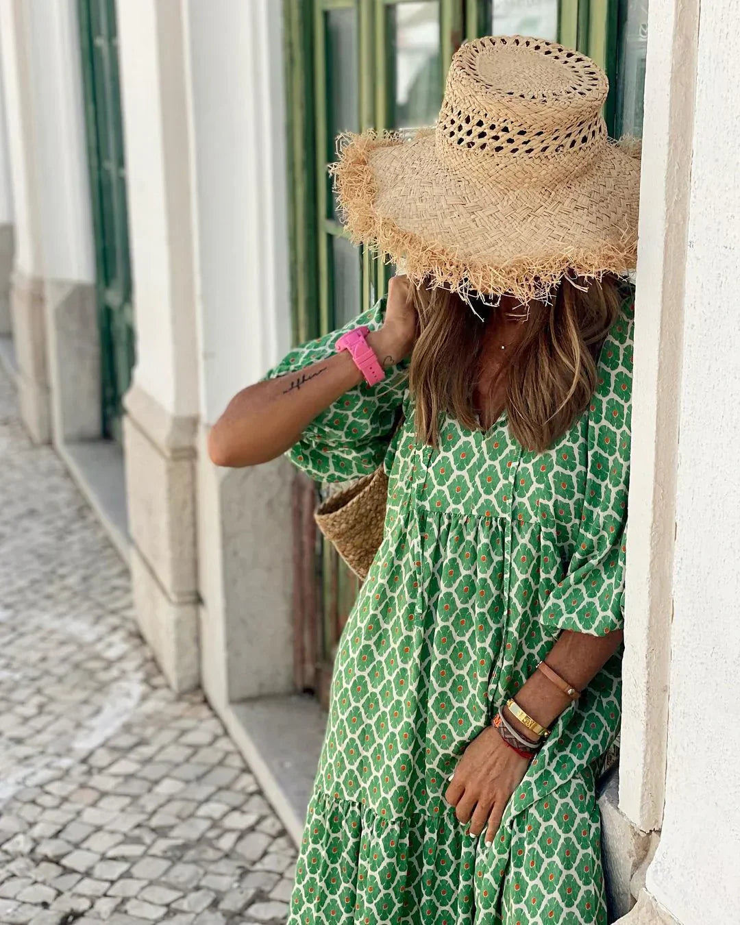 Caterina Bright Days Dress – Bold Colors, Breezy Elegance