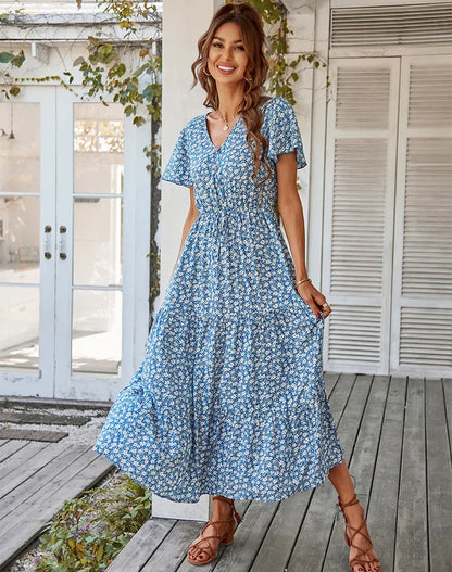 Isabella Sunlit Dress – Feminine Charm with a Relaxed Fit