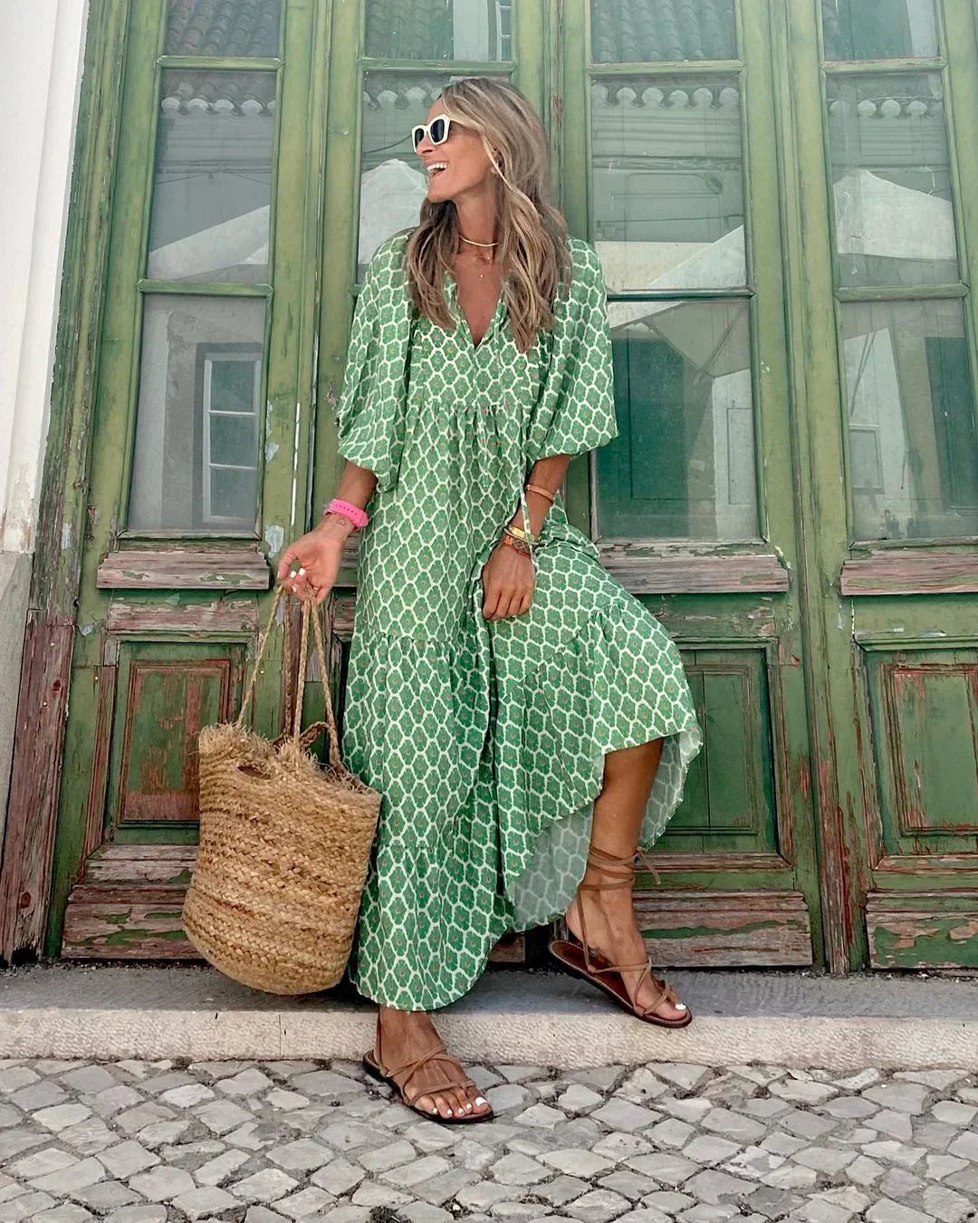 Caterina Bright Days Dress – Bold Colors, Breezy Elegance