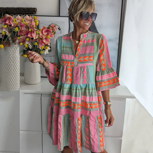 Elena Bloom Dress – Light Layers for a Fresh Spring Look