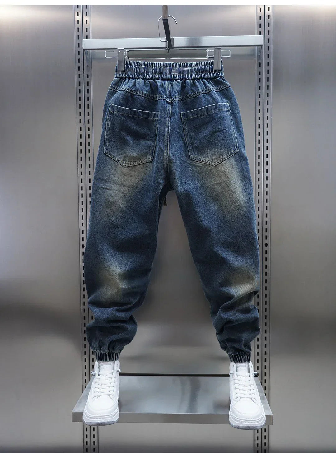 Reed Vintage Denim Trousers – Unmatched Comfort with a Belted Touch