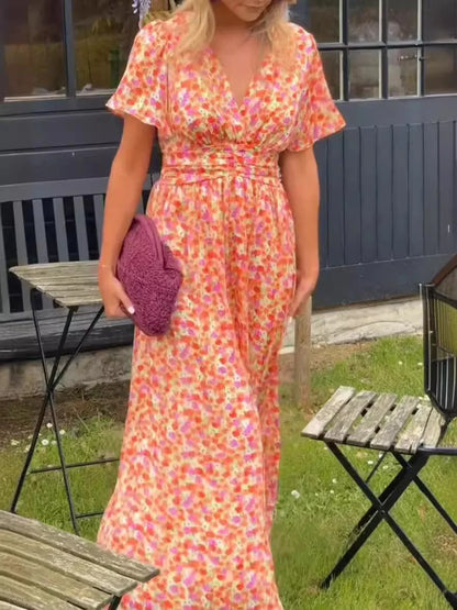 Serena Blossom Maxi – Flowing Florals for Effortless Elegance