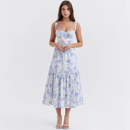 Élise Midi Dress – Timeless Length with Effortless Flow