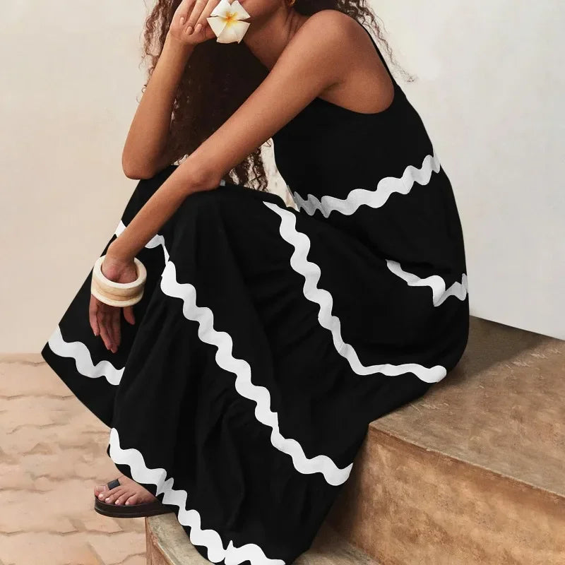 Nina Leisure Dress – Simple Style with Flowing Grace