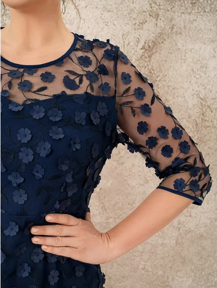 Shiela Elegant Plus Size Dress – Timeless Elegance in Plus Size Design