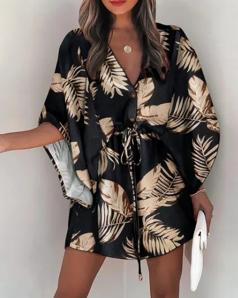 Sage Wanderlust Mini – Casual Boho Vibes with Flowy Comfort