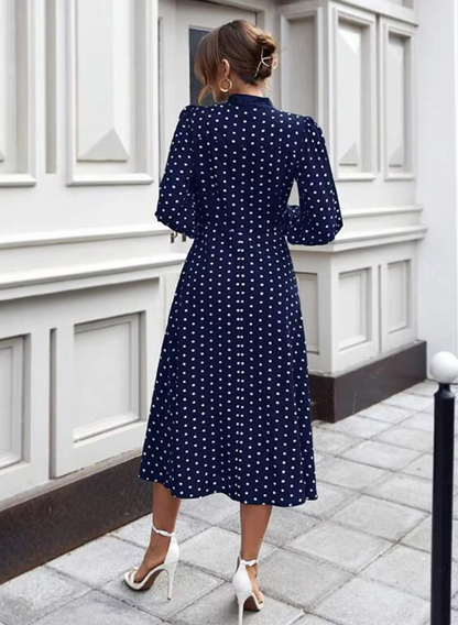 Evelyn Polka Mini – Fun and Flirty Everyday Dress