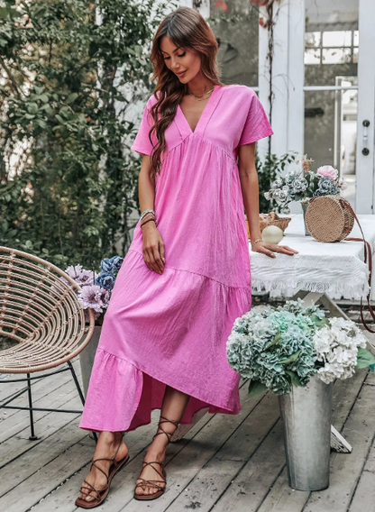Sienna Glow Dress – Radiant Summer Elegance