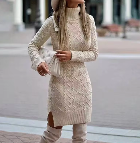 Tessa Knit Dress – Casual Comfort with Chic Design