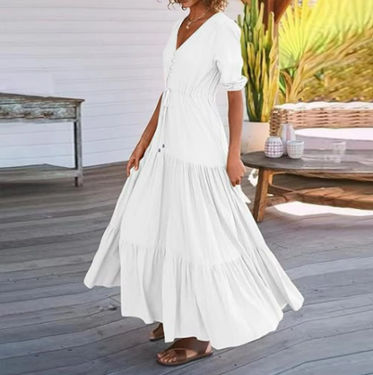 Alina Boho Maxi – Sunlit Style with Effortless Flow