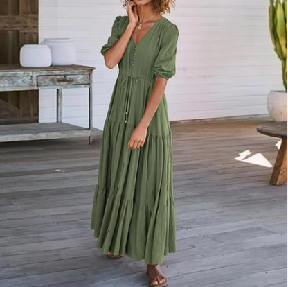Alina Boho Maxi – Sunlit Style with Effortless Flow