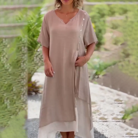 Noemi Easy Chic Dress – Laid-Back Elegance for Daily Wear