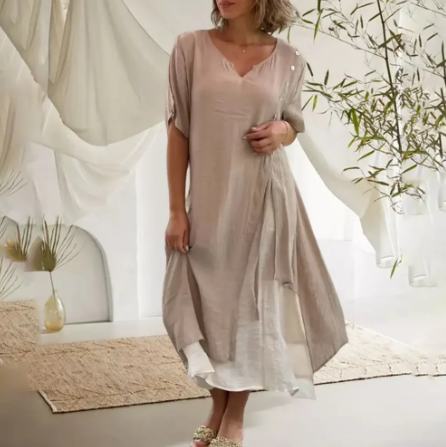 Noemi Easy Chic Dress – Laid-Back Elegance for Daily Wear