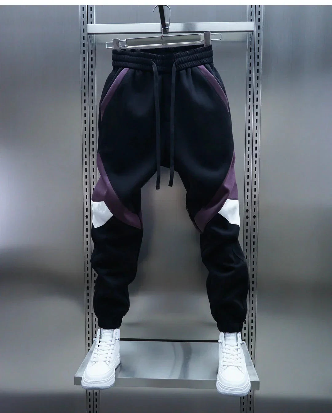 Nico Contrast Trousers – Relaxed Style with a Modern Edge