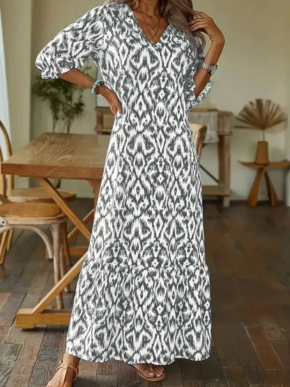 Lila Casual Maxi Dress – Relaxed Comfort Meets Effortless Style