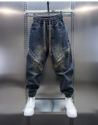 Reed Vintage Denim Trousers – Unmatched Comfort with a Belted Touch