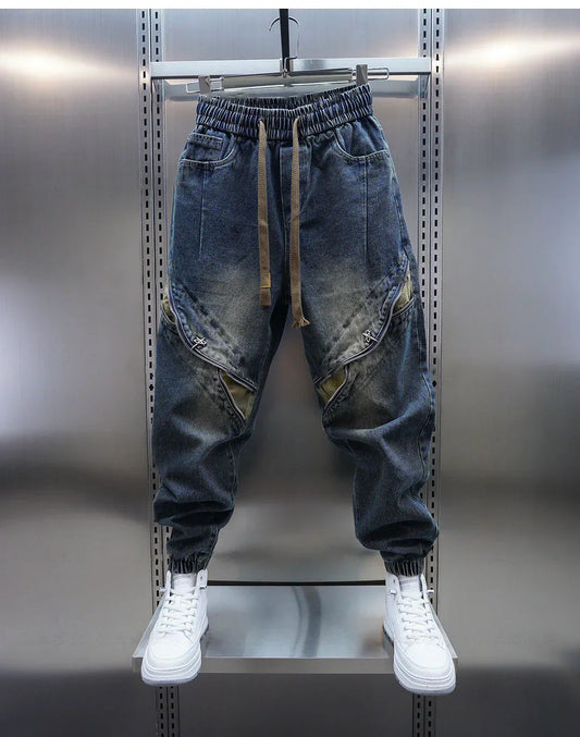 Reed Vintage Denim Trousers – Unmatched Comfort with a Belted Touch