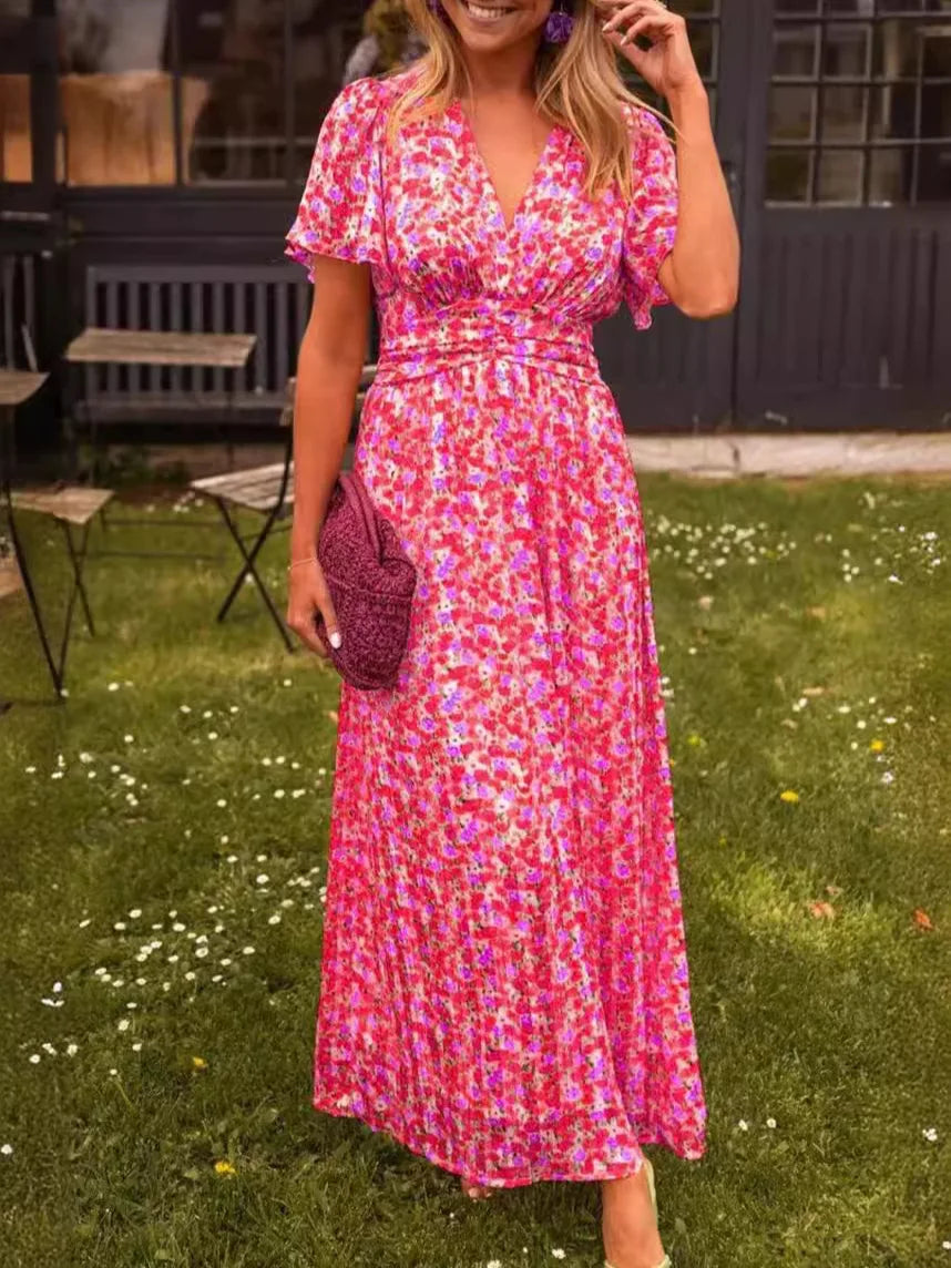 Serena Blossom Maxi – Flowing Florals for Effortless Elegance