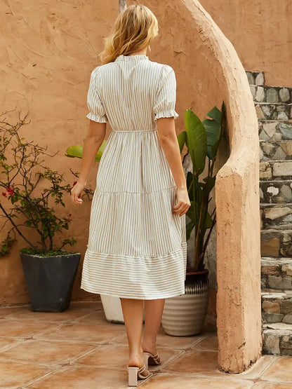 Lena Casual Dress – Relaxed Elegance with a Summer Breeze