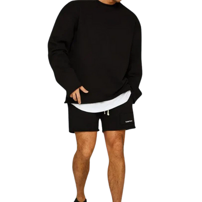 Matthew Long-Sleeved Shirt and Shorts Set