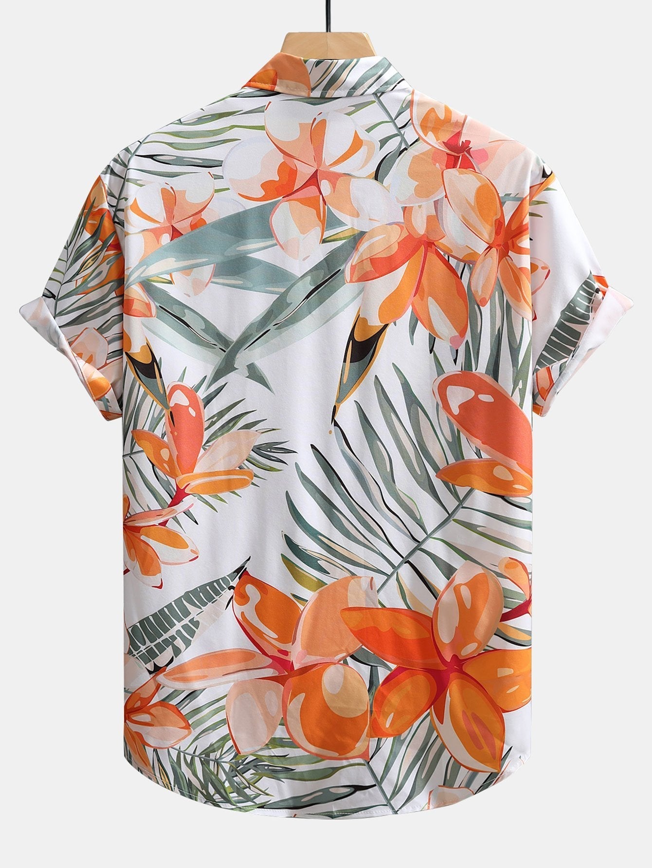 Ryan Floral Print Button-Up Shirt & Swim Shorts Set