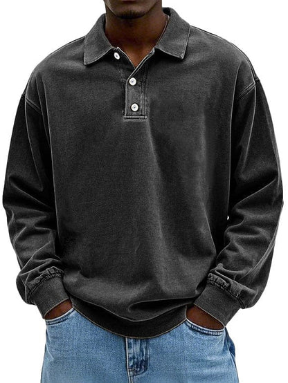 Christopher Long Sleeve Polo Shirt