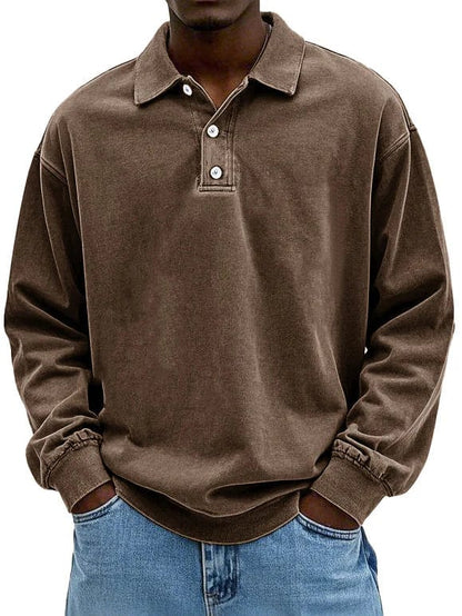Christopher Long Sleeve Polo Shirt