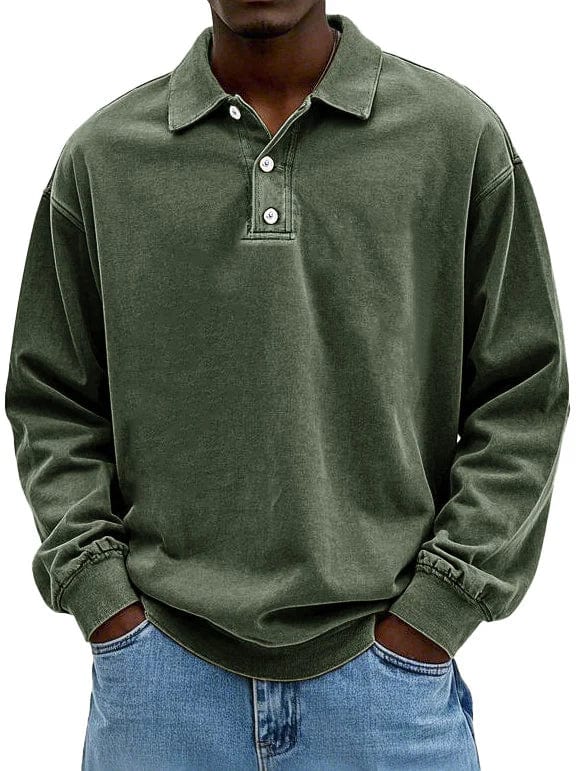 Christopher Long Sleeve Polo Shirt