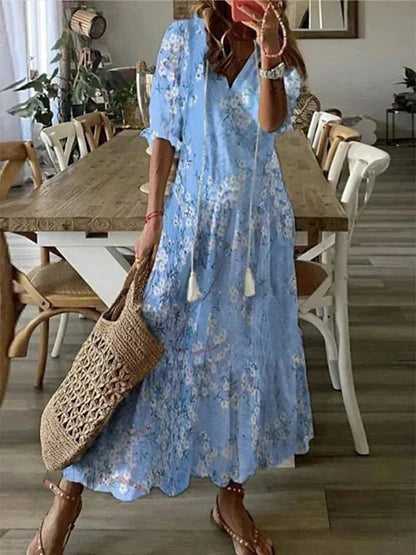 Elara - Boho Tummy Coverage Dress
