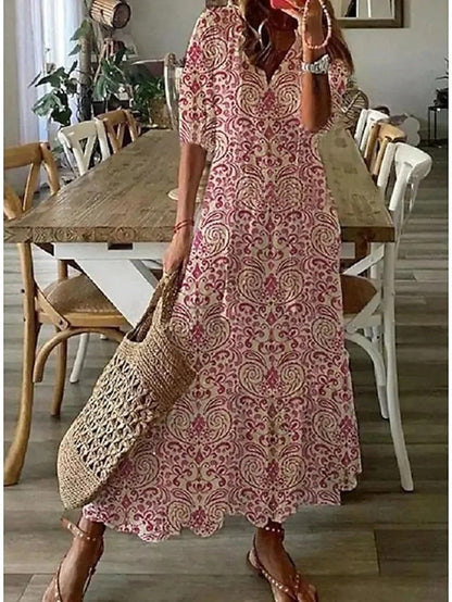 Elara - Boho Tummy Coverage Dress