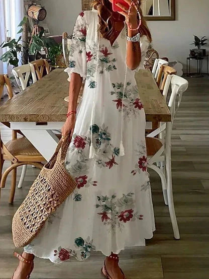 Elara - Boho Tummy Coverage Dress